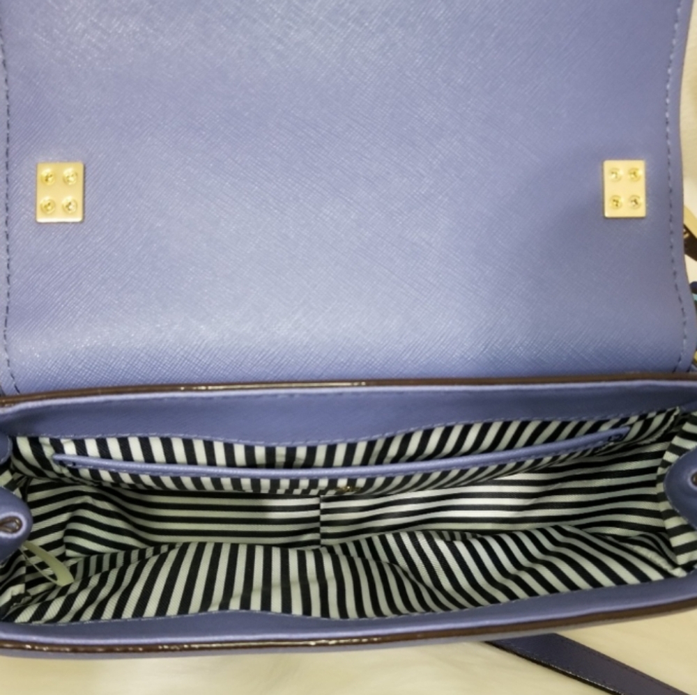 Kate Spade Cameron Street Byrdie Birdie Crossbody Bag In Blue Oyster - Picture 13 of 14
